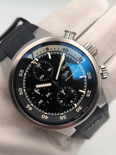 Iwc aquatimer cronografo 42mm - iwc,