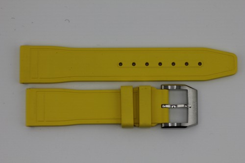 Cinturino gomma giallo iwc - in,