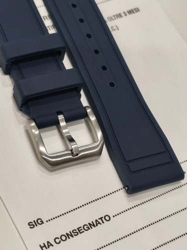 Cinturino orologio gomma fkm - gomma,