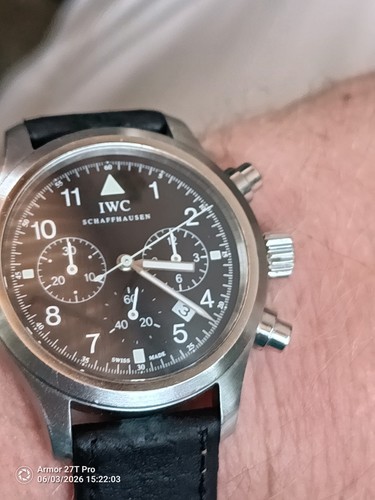 Cronografo iwc aviatore - cronografo,